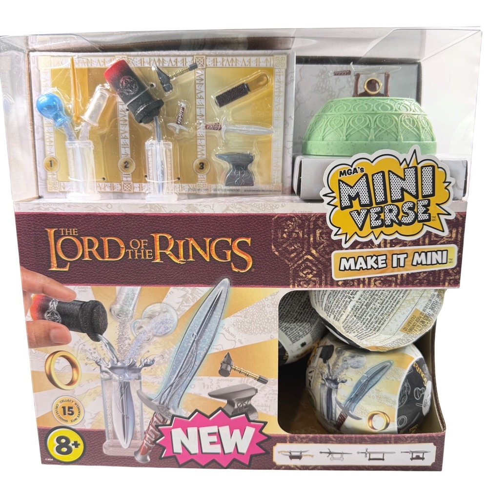 LORD OF THE RINGS MGA Miniverse Make It Mini Mystery Blind Ball Resin 15 NEW